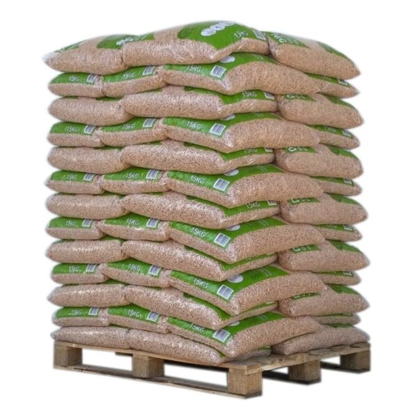 Din Pellets - Palé de 65 sacos de 15 kg