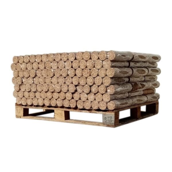MADERA DENSIFICADA - MADERA DURA - 1/2 PALET DE 538 KG